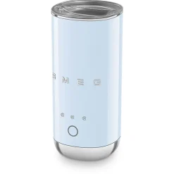 Emulsionneur de lait 500w 0.18l bleu azur Smeg MFF02PBEU années 50