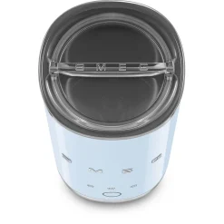 Emulsionneur de lait 500w 0.18l bleu azur Smeg MFF02PBEU années 50