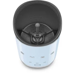 Emulsionneur de lait 500w 0.18l bleu azur Smeg MFF02PBEU années 50