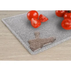 Ensemble 3 planches à découper aspect granit gris Classbach C-SB4012K-GRY