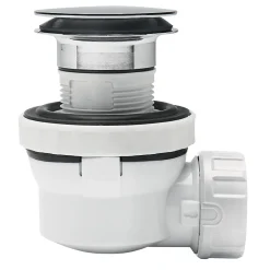 Ensemble bonde et siphon de lavabo Quick-Clac Wirquin Nano 6.7 Sortie Ø32 mm - 1/4 de tour