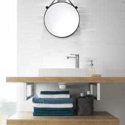 Ensemble bonde et siphon de lavabo Quick-Clac Wirquin Nano 6.7 Sortie Ø32 mm - 1/4 de tour