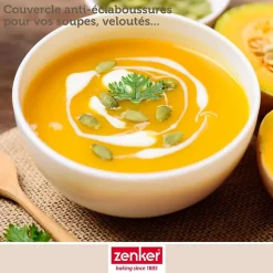 Ensemble de 2 Couvercles anti projections 30 cm Zenker Smart Pastry