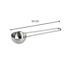 Ensemble de 2 Cuillères doseuse à café inox environ 8gr Fackelmann Petit Déjeuner