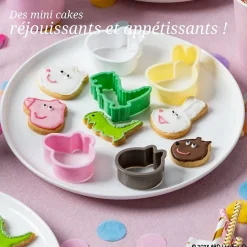 Ensemble de 5 emporte-pièces pour enfants Dr. Oetker Peppa Pig