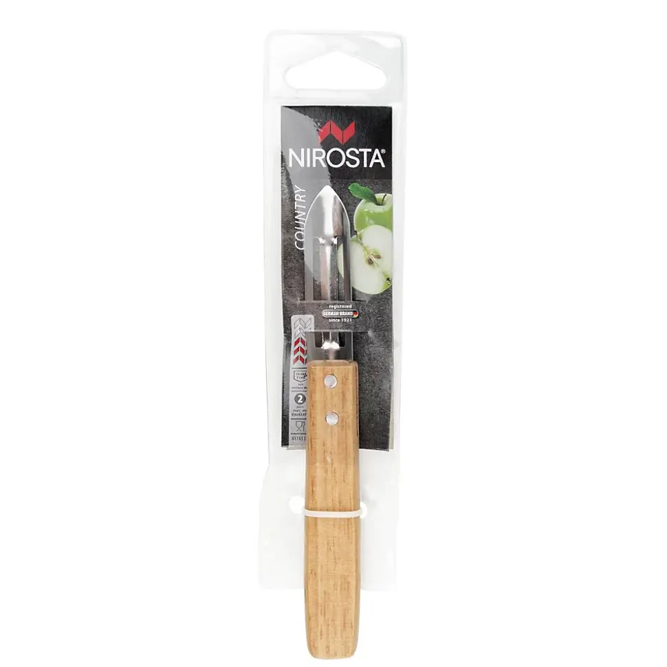 Ensemble de 2 Eplucheurs Econome Nature 16 cm Nirosta