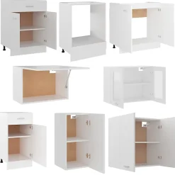 Ensemble de 8 meubles de cuisine 