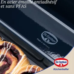 Ensemble de 2 Moules à cake 35 cm Dr Oetker Back Liebe