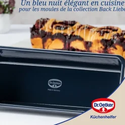 Ensemble de 2 Moules à cake 35 cm Dr Oetker Back Liebe