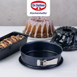 Ensemble de 2 Moules à cake 35 cm Dr Oetker Back Liebe