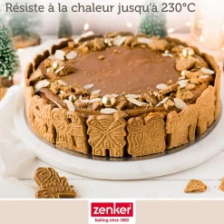 Ensemble de 2 Moules à manqué à charnière 28 cm Zenker Black Metallic