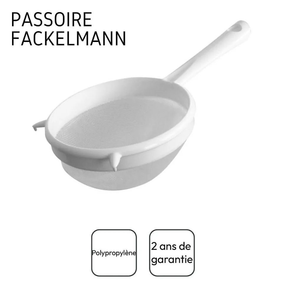 Ensemble de 2 Passoires en plastique 17 cm de diamètre Fackelmann Arcadalina