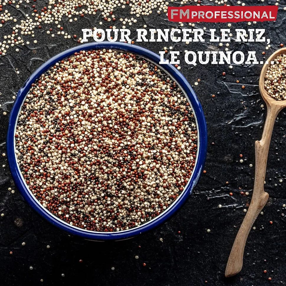 Ensemble de 2 Passoires inox XL 24 cm FM Professional