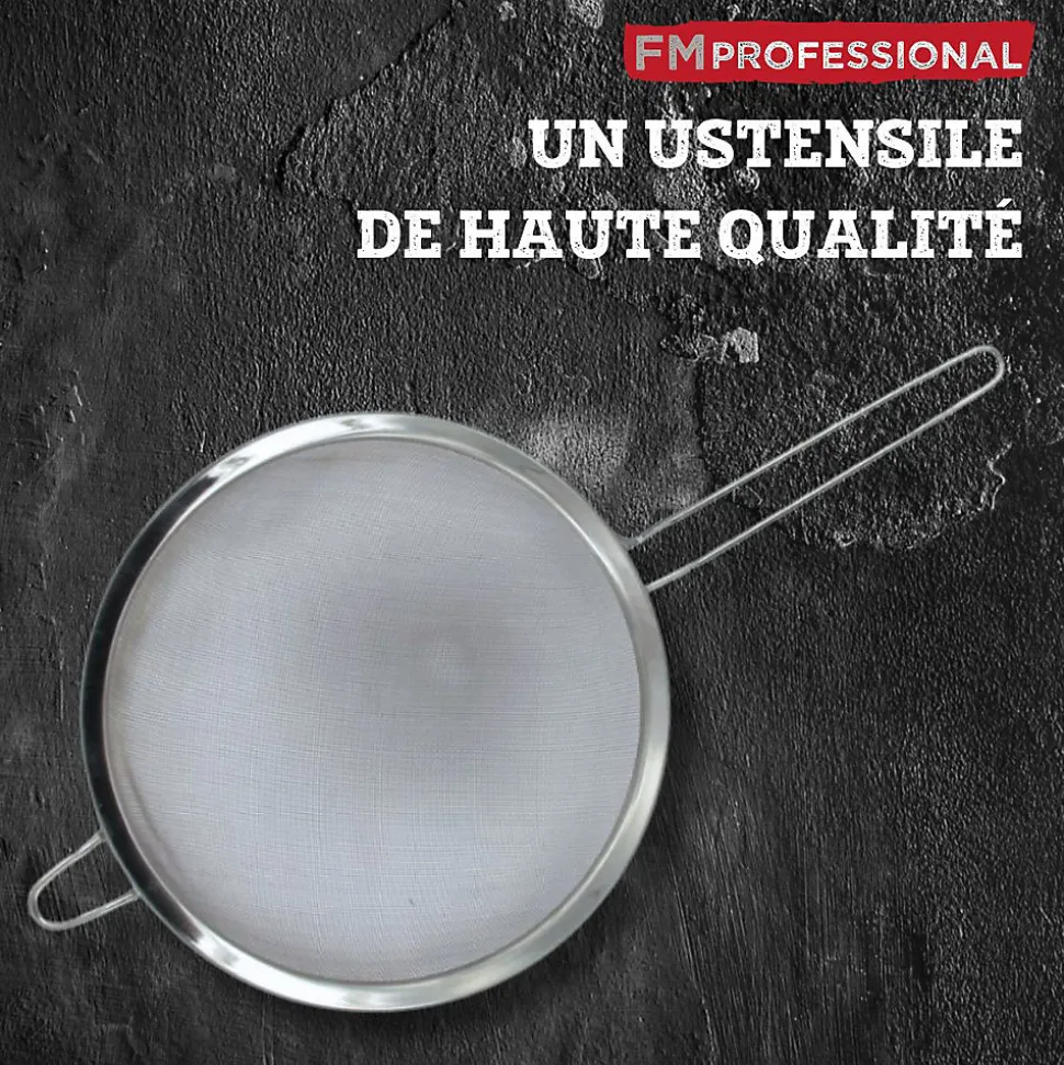 Ensemble de 2 Passoires inox XL 24 cm FM Professional