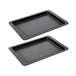 Ensemble de 2 Plaques à pizza rectangulaire 42 x 29 cm Zenker Spécial Countries