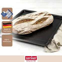 Ensemble de 2 Plaques à pâtisserie extensible de 37 à 52 x 33 cm Zenker Black Metallic