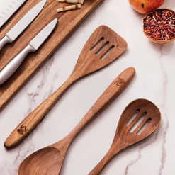 Ensemble de 3 poeles a frire San Ignacio Jolie 18-22-26cm avec ustensiles de cuisine