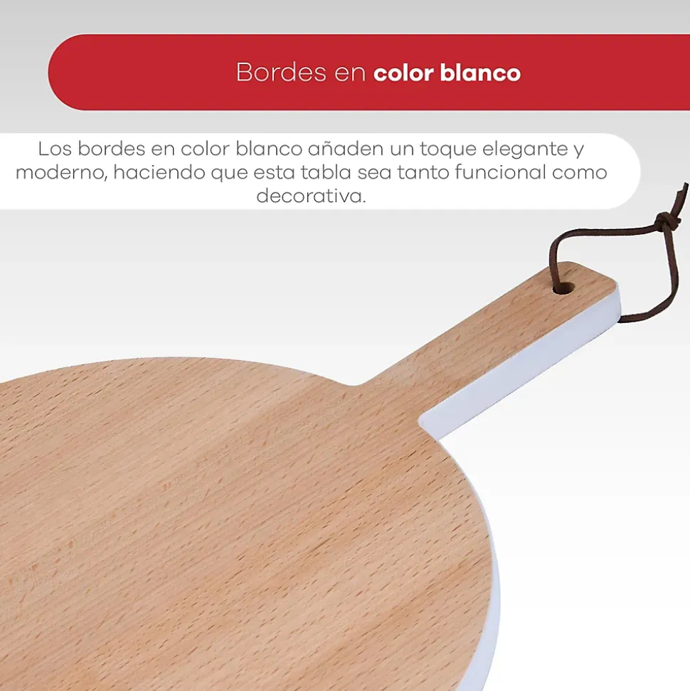 Ensemble de 3 poeles a frire San Ignacio Jolie 20-24-28cm avec planche a découper