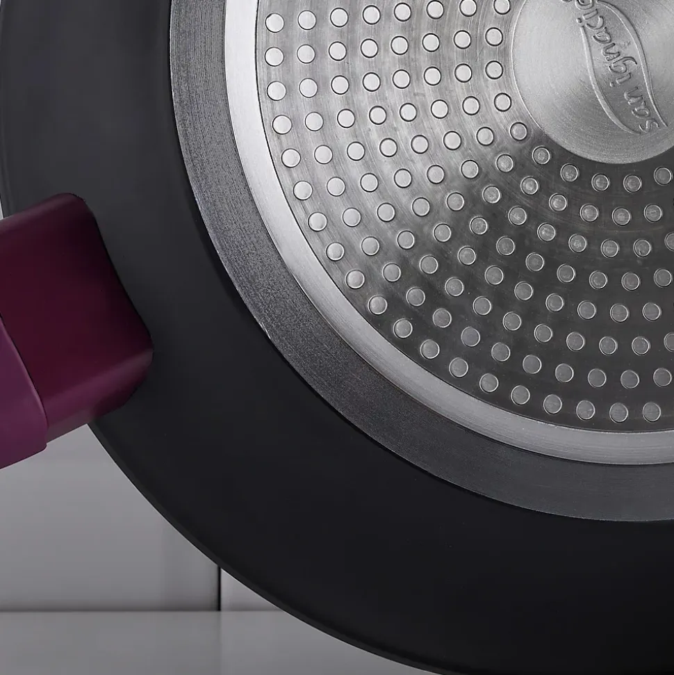 Ensemble de 3 poeles a frire San Ignacio Jolie 20-24-28cm avec planche a découper