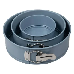 Ensemble de 3 poeles a frire San Ignacio 16-20-24cm avec moules a four