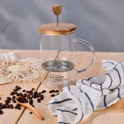 Ensemble de 3 poeles San Ignacio 16-20-24cm avec cafetière a piston