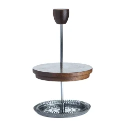 Ensemble de 3 poeles San Ignacio 16-20-24cm avec cafetière a piston