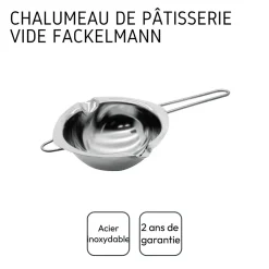 Ensemble de 2 Services à bain marie 26 cm pour chocolat Zenker