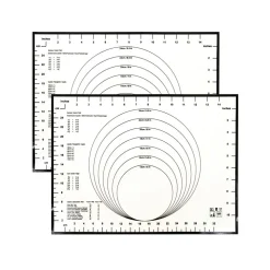 Ensemble de 2 Tapis de cuisson en silicone 40 x 30 cm Zenker Smart Pastry