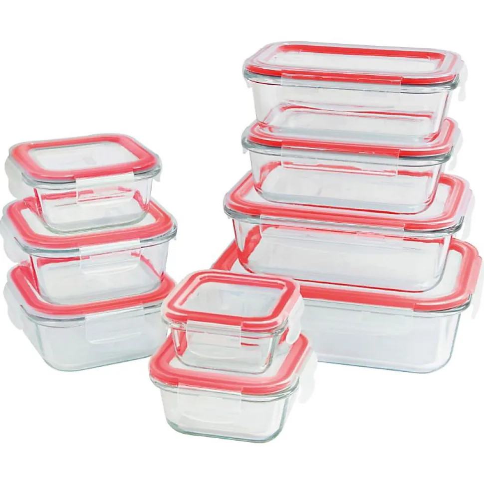 Ensemble de boite de conservation en verre 9 pièces Classbach C-FHD4011G