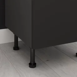 Ensemble de tablettes pour colonne anthracite L.30 x P.57 cm GoodHome