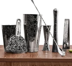 Ensemble Shaker Dark Knight 7 Pièces Noir