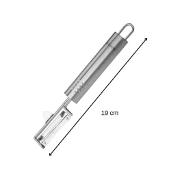 Eplucheur à légumes inox 19 cm Fackelmann Ovale