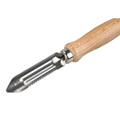 Eplucheur à légumes type économe 16 cm Fackelmann Wood Edition