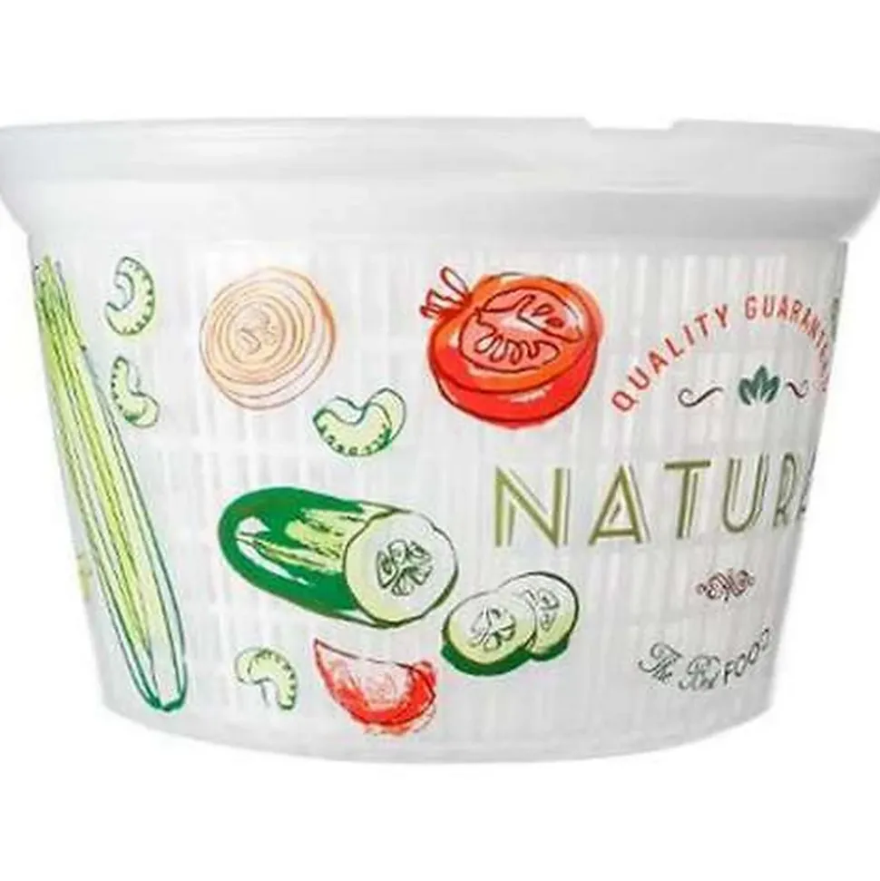 Essoreuse à salade mécanique à clip - 4L