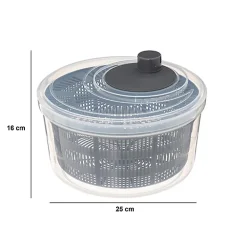 Essoreuse mécanique 4 litres - Blanc- 5five