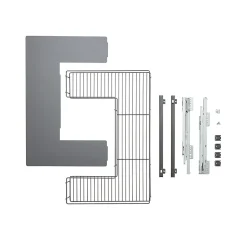 Etagère coulissante pour meuble sous évier GoodHome Pebre 80 cm