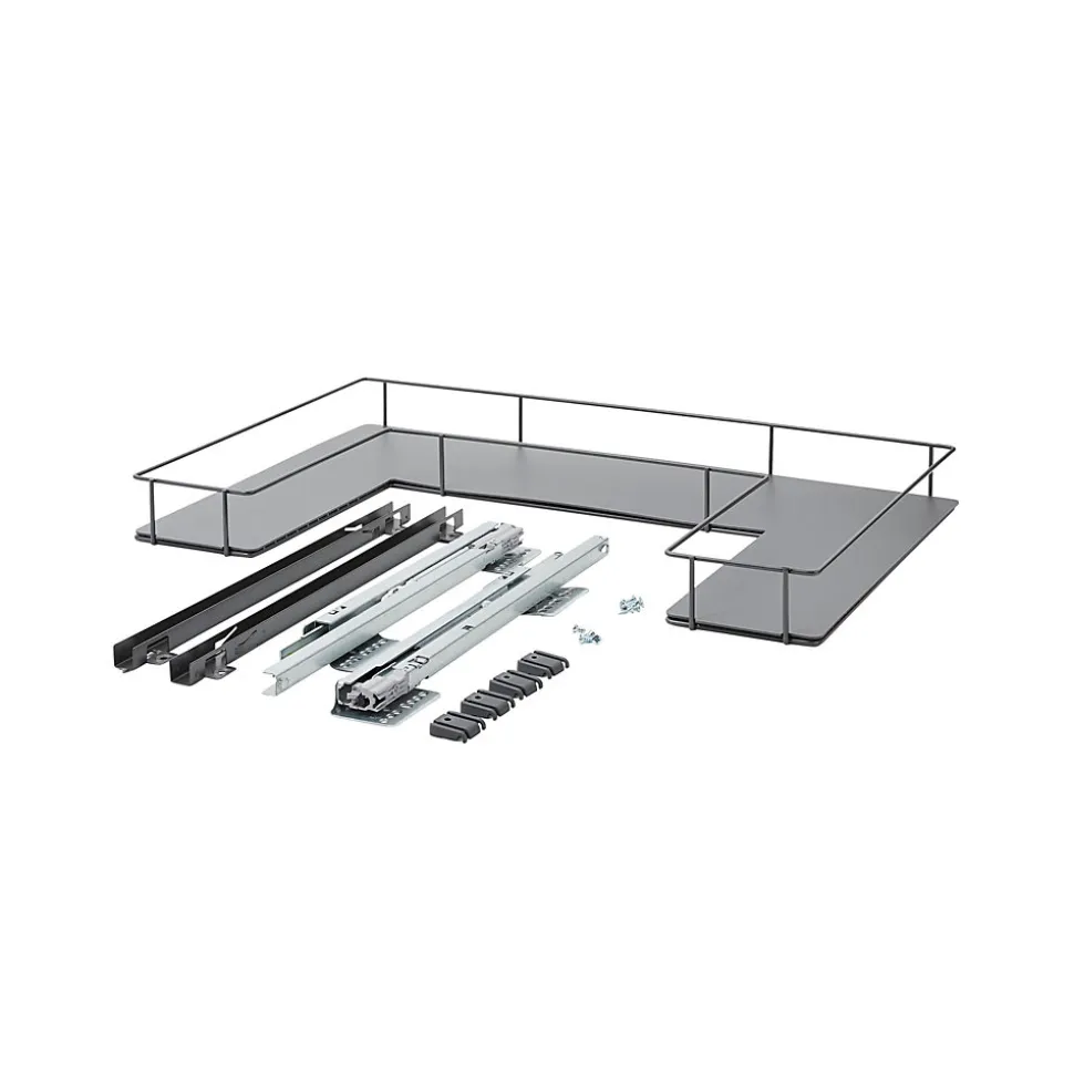 Etagère coulissante pour meuble sous évier GoodHome Pebre 80 cm