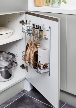 Etagère de porte GoodHome Datil, 2 niveaux