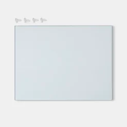 Etagère en verre pour caisson haut de cuisine GoodHome Cicely l. 35.85 cm x P.27.35 cm, 2 pièces