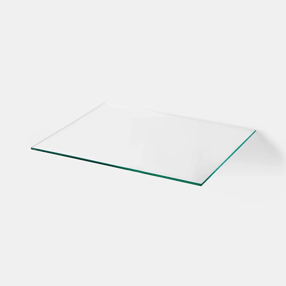 Etagère en verre pour caisson haut de cuisine GoodHome Cicely l. 35.85 cm x P.27.35 cm, 2 pièces