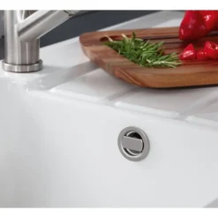 Evier 1 bac 86 x 51 cm VILLEROY ET BOCH Architectura 50 Blanc