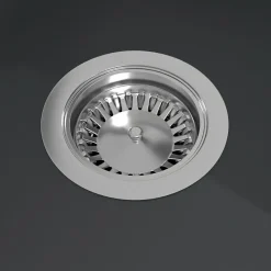 Evier 1 bac VILLEROY ET BOCH Architectura 50 Pure Black - Vidage automatique inclus