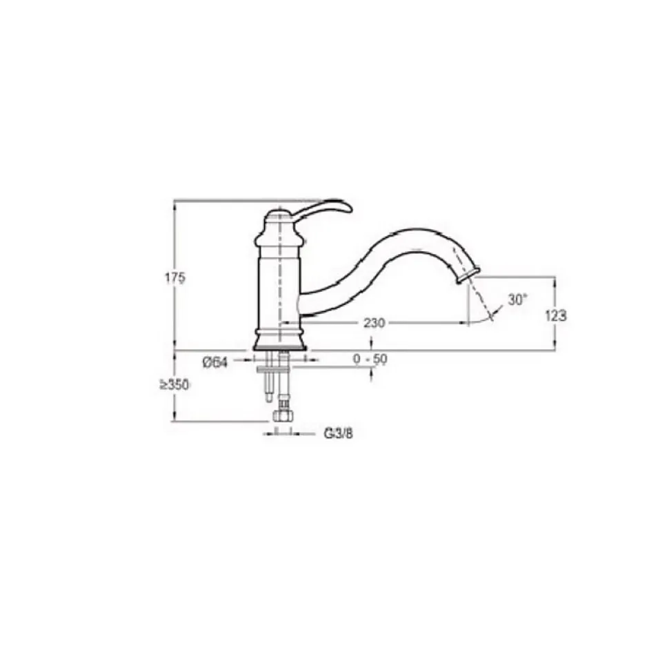 Evier à encastrer 1 bac JACOB DELAFON Gaspard + robinet cuisine Fairfax