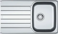 Evier à encastrer 45cm inox avec siphon Franke 006099 spark skx611-86