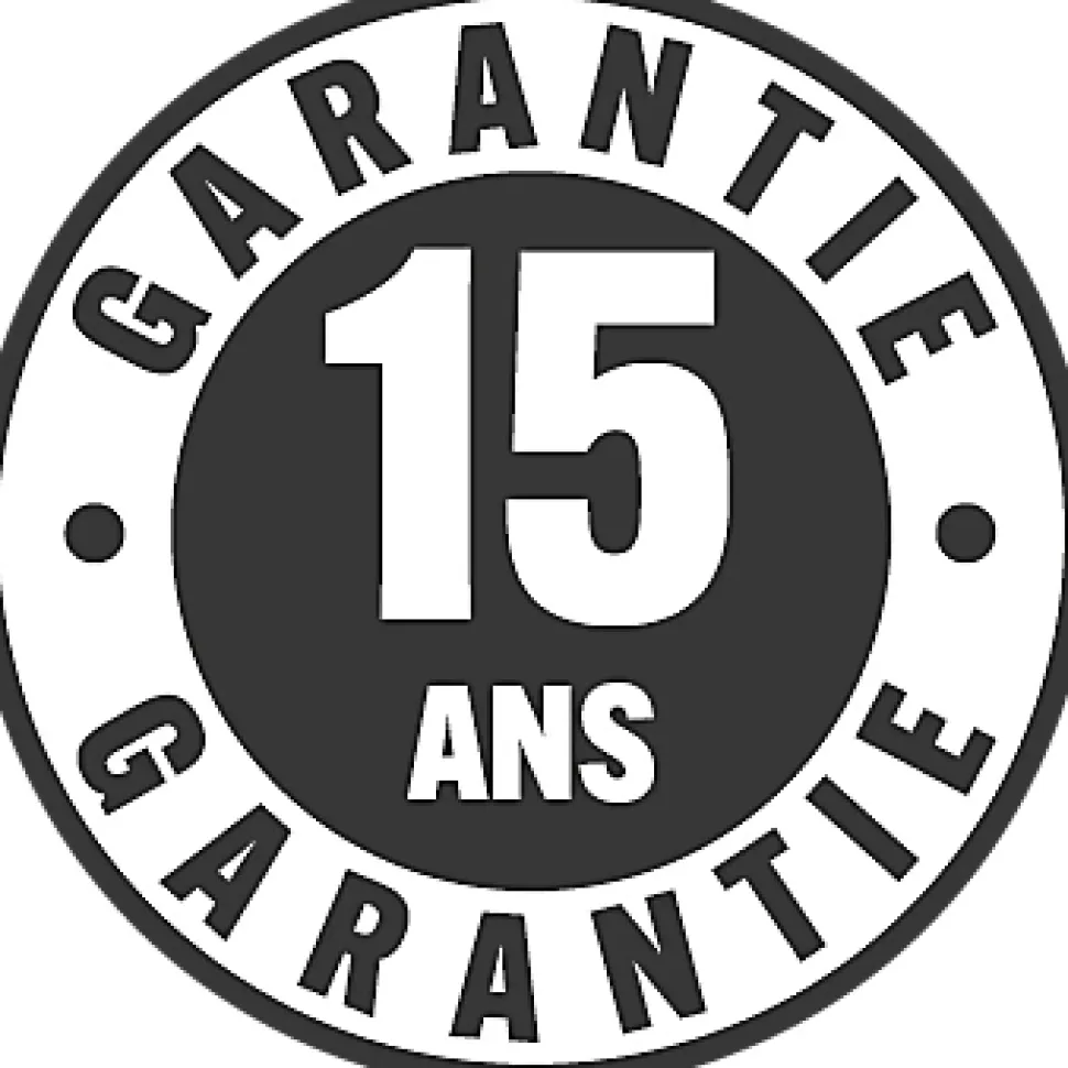 Evier à encastrer en inox 1 bac l. 43,5 x H. 15 x P. 15 cm GoodHome Bundt