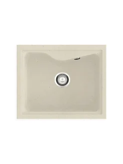 Evier à encastrer POALGI - City 330 - Granit - Beige Pumice - 62 cm - 1 bac