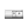 Evier Blanco Divon II 6 S-IF Inox - Inox Lisse - Egouttoir A gauche