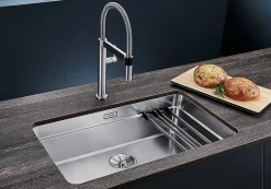 Evier Blanco Etagon 700-U Inox InFino - Inox Lisse