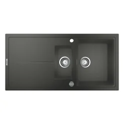 Evier composite - avec egouttoir - GROHE - K400