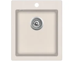 Evier en granit 1 bac sans égouttoir - granit SABLE - SIMPLEX